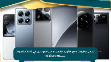 أسهل خطوات دفع فاتورة الكهرباء عبر الموبايل في 2025 بخطوات بسيطة وموثوقة